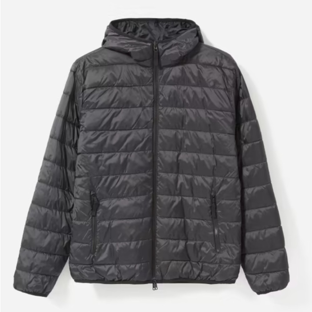 Everlane ReNew Lightweight Hooded Puffer - Like New!